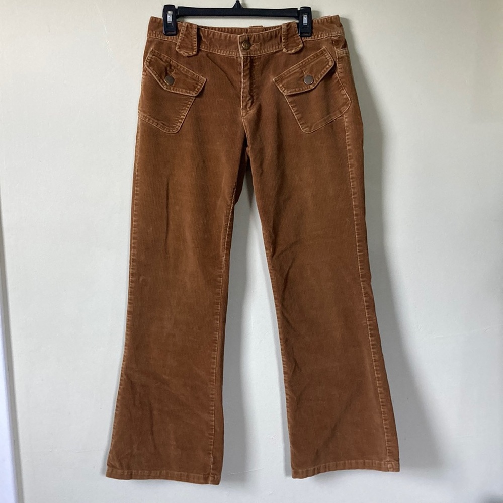 High-Rise classic golden brown bootcut cords size M